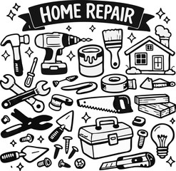 Home Repair Tools Equipment.