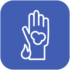 Obraz premium Burn Severity Icon