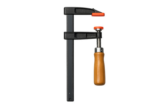 F-clamp tool for carpentry and construction works