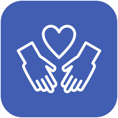 Obraz premium Human Rights Icon