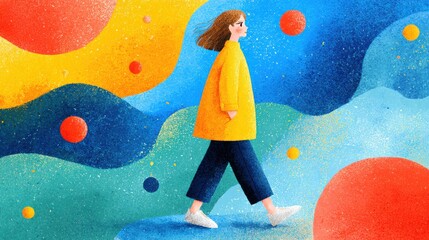 Everyday scene expressing emotional distance and respect for personal limits