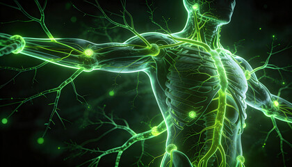 3d rendered illustration of a human body