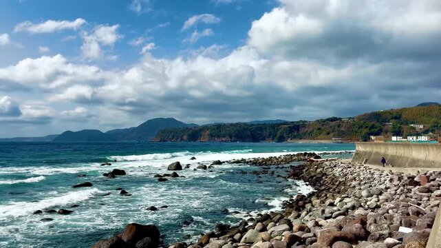 beach and sea