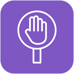 Obraz premium Objections Icon