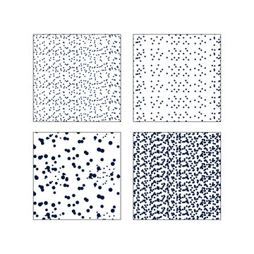 Visualizing Different Spatial Point Texture Patterns, Abstract Dot Distribution Background