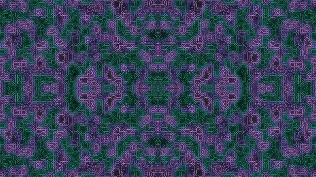 Vibrant Purple Pattern Animation Background.