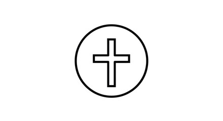 Obraz premium Medical healthcare plus sign symbol in circle icon for health medical concept