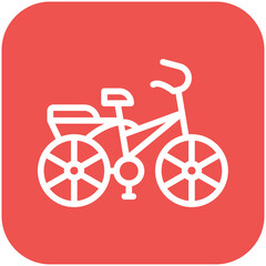 Bicycle Icon © IconVerse