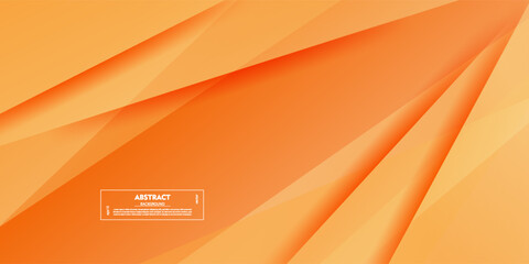 Bright abstract background with orange elements. Cool banner background. EPS10 vector.