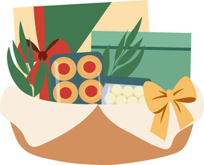 Eid al Fitr Hampers Illustration