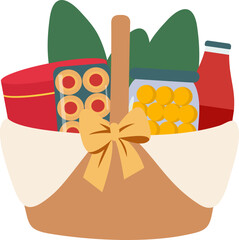 Eid al Fitr Hampers Illustration