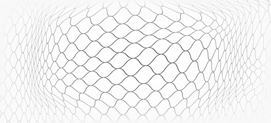 Mesh texture for fishing nets. Seamless pattern for sportswear or soccer goal, volleyball net, basketball hoop, hockey, athletics. Abstract net background for sports © Rohman