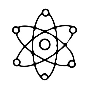 Mystic Star Atom Graphic