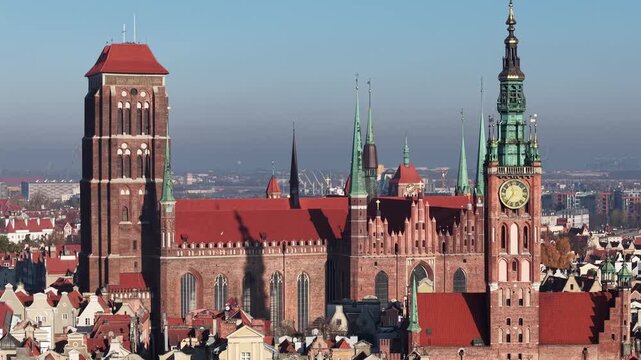 Gdansk, Poland- View of the Old Town