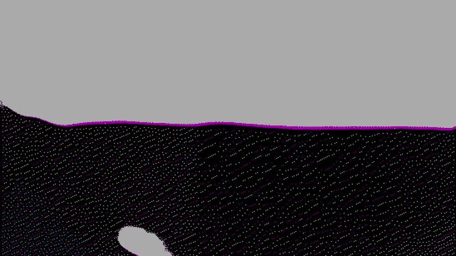 Organic Abstract Grunge Overlay with Analog Noise and Dithering