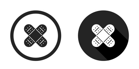 Medical logo. Medical icon vector design black color. Stock vector.