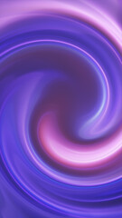 Obraz premium Smooth purple and blue fluid swirl with glossy gradients, creating a modern abstract vortex background with soft motion blur