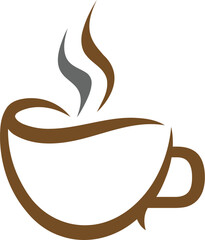Vector Coffee cup logo design