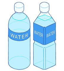 飲料水のボトル