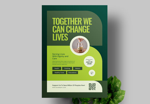 Charity Flyer Template