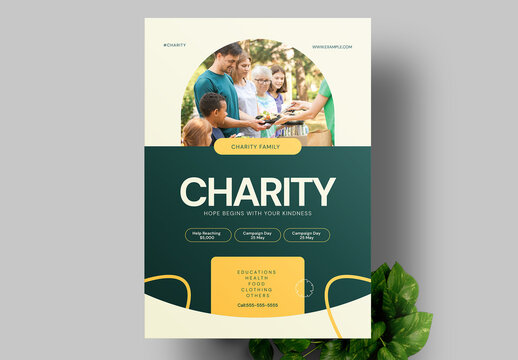 Charity Flyer Template