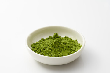 抹茶　白背景イメージ