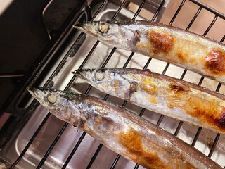 サンマの塩焼き 秋の味覚