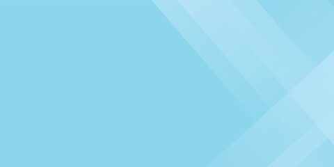Obraz premium Minimalist banner background, pastel colorful, Light Blue gradations.