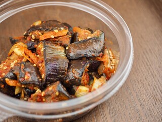 한국음식 매운 가지무침, 반찬