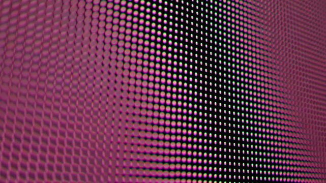 Abstract colorful digital monitor display