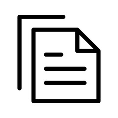Fototapeta premium Paper Note Icon Vector Symbol Design Illustration
