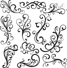 Ornament flower art and luxury floral design flower decoration design