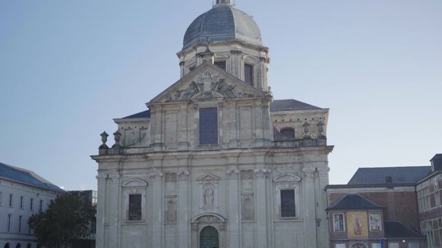 Reveal of O.L.V. Sint-Pieterskerk Church in Ghent Belgium