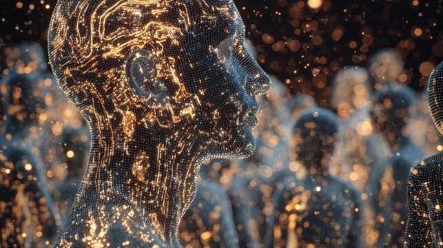 Interwoven paths of flesh and technology beyond earth. Social co