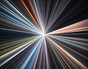 キラキラ　集中線