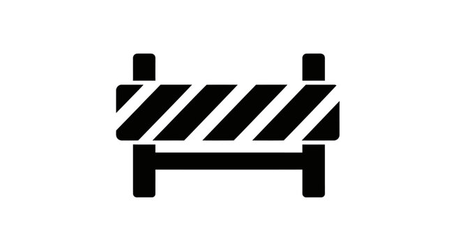 Labor day barricade icon design vector illustration Vector