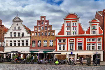 Obraz premium Am Sande Square in Luneburg, Germany