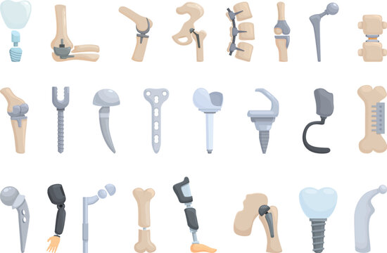 Medical implants and prosthetics collection joint replacement