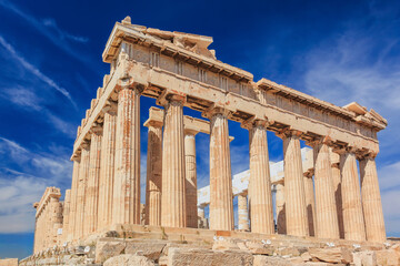 Fototapeta premium Athens, Greece. Parthenon temple on the Acropolis.