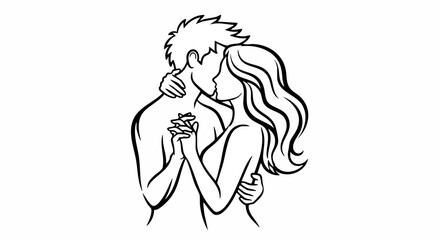 the line art of lovers 