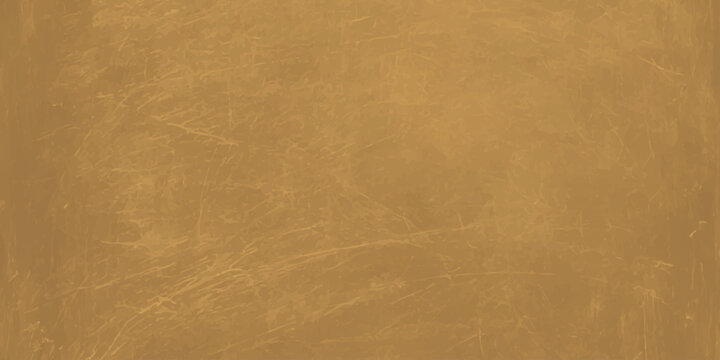 Gold ochre textured background with painterly brush strokes and vintage rustic aesthetic for elegant graphic design art