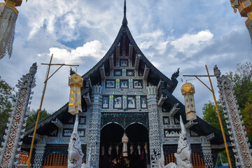 Obraz premium Chiang Mai Thailand - 15 November, 2022: Wat Lok Moli