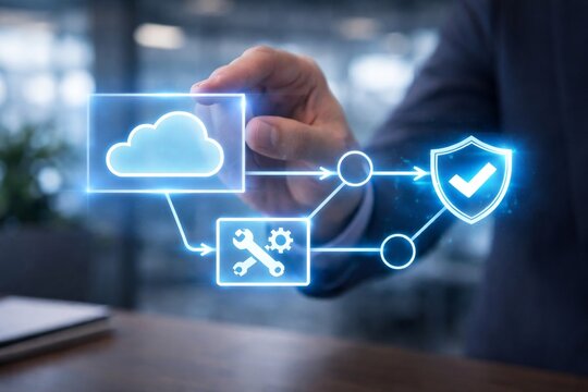 Cloud security posture management fixing misconfiguration hologram