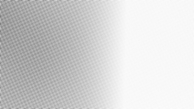 Halftone black circles dotted point texture transparent overlay fade effect geometric abstract pattern monochrome background png