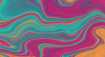 Obraz premium A vibrant abstract art piece with swirling colors and fluid design