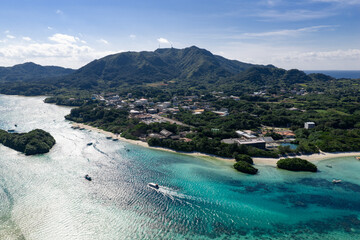 石垣島川平湾（ドローンによる空撮）
