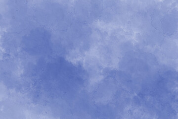 Obraz premium 青い水彩絵具のにじみテクスチャ