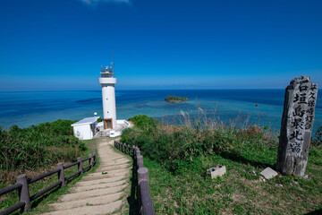 石垣島最北端平久保崎灯台