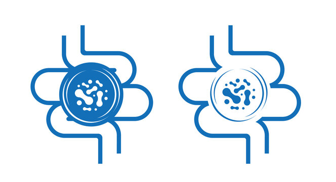 probiotics icon healthy lifestyle sign
