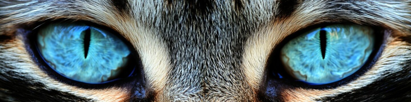 Close-Up of a Devon Rex Cat with Blue Eyes Gently Gazing, Soft Lighting Enhancing Its Unique Charm